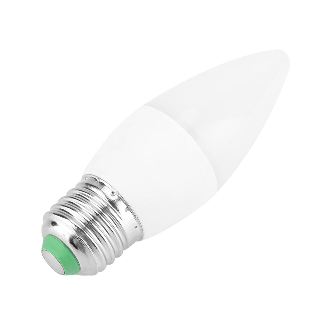 3W Multi Color Changing LED Candle Light Bulb AC85-265V with Remote Control(E27RGB+Cool White)