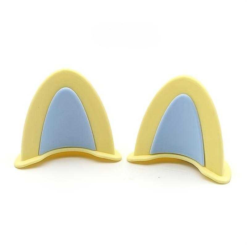 2Pcs Cute Cat Ears Helmet Decoration Motorcycle Electric Stickers Decor Multicolor Motorcycle Helmets Accessories Universal