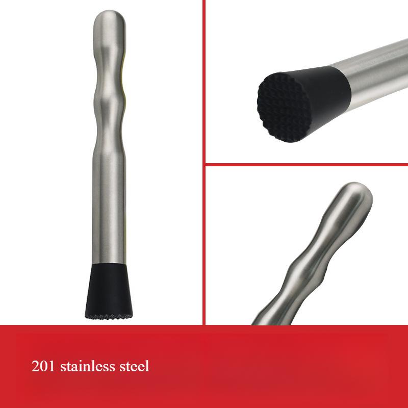 Stainless Steel Ice Breaker Cocktail Ice Breaker Cream Tea Lemon Hammer Pounding Ice Bar Supplies