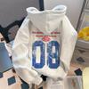 Hooded Sweater Niche American Trendy Brand Women's Loose Season New Velvet Thickened Men's Top