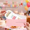 New Vertical Birthday Card: Elegant, Fresh Greeting Card for Sending Wishes