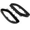 Gloss Black Exhaust Pipe Cover Tip Cover Trims Replacement for A B C E GLC ‑Class W177 W247 W205 W213 X253 C257 Tail Pipe Frame