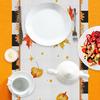 Fall Table Runner,13x72 Inch Long Mushroom Gnome Maple Leaf Decorations Autumn Thanksgiving Farmhouse Centerpiece Seasonal Harvest Vintage Table Mats