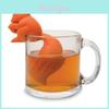Poop Shaped Tea Strainer With Silicone Design For Tea Lovers**
