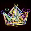 100pcs Mixed Color Glow Sticks Bracelet Necklace Set - Party Supplies & Decorations - Plastic Glow Sticks for Concerts, Festivals & Parties