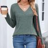 Women Tops Long Sleeve R-Neck Shirts Fall Fashion  Casual Business Tunic Blouses