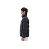 Anta Veste matelassée à col montant et fermeture éclair, couleur unie avec impression de lettres, vêtements d'extérieur pour homme, Noir 952247944-4