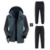 Couple's Ski Set: Men's 3-in-1 Jacket & Women's Plus-Size Waterproof Pants