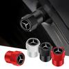 For Mercedes Benz Smart W205 C300 W203 W206 W108 W124 W126 W140 W1 Tyre Valve Cover Metal Car Tire Wheel Stem Air Valve Cap