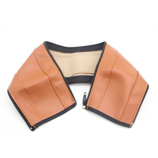 Bebek Arabası Suni Deri Kol Dayama Kolu Tekerlekli Sandalye Koruyucu Zip Kılıfı