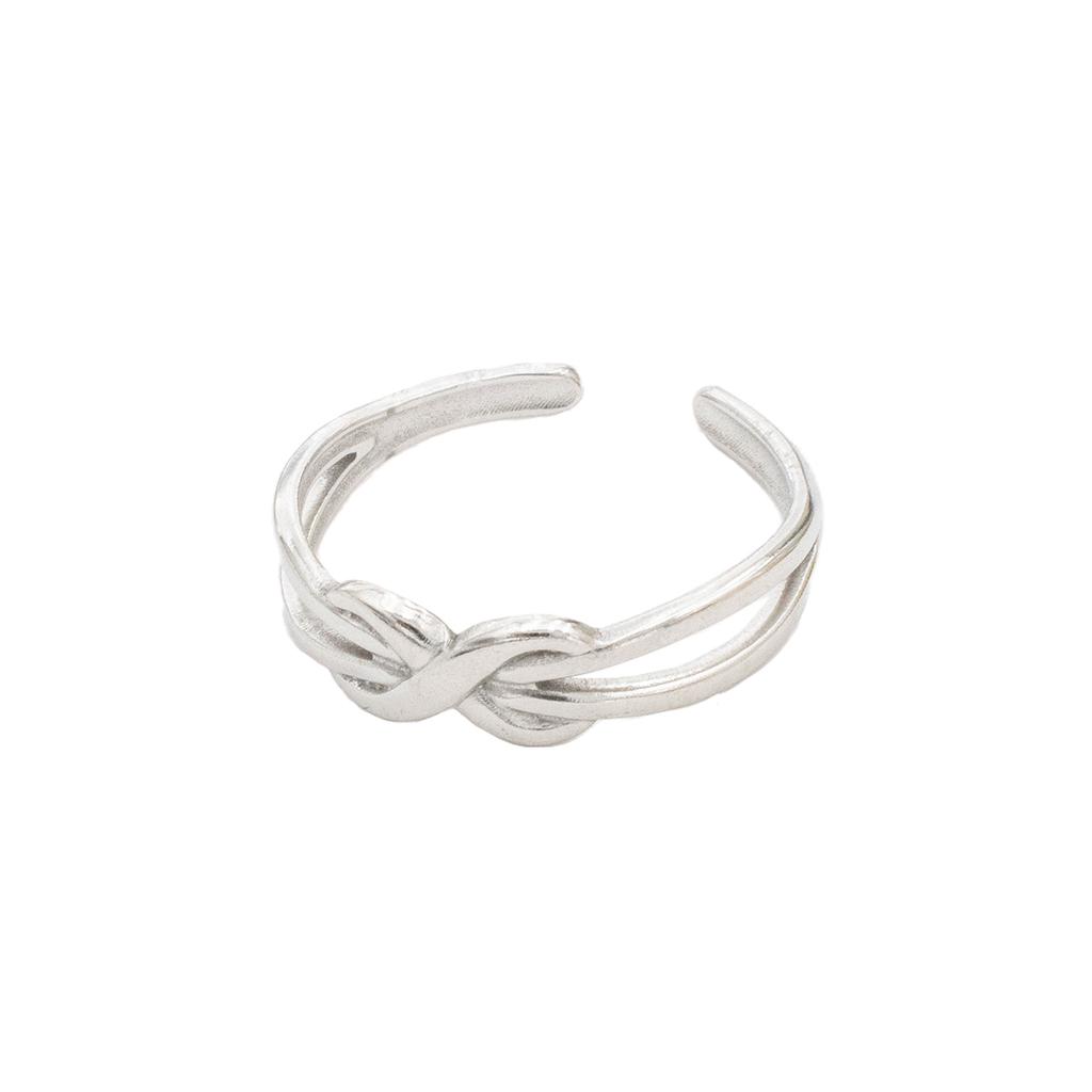 Fashion Stainless Steel Stainless Steel Rings for Women Adjustable Sliver Color Open Rings Female Jewelry Weddings Gifts