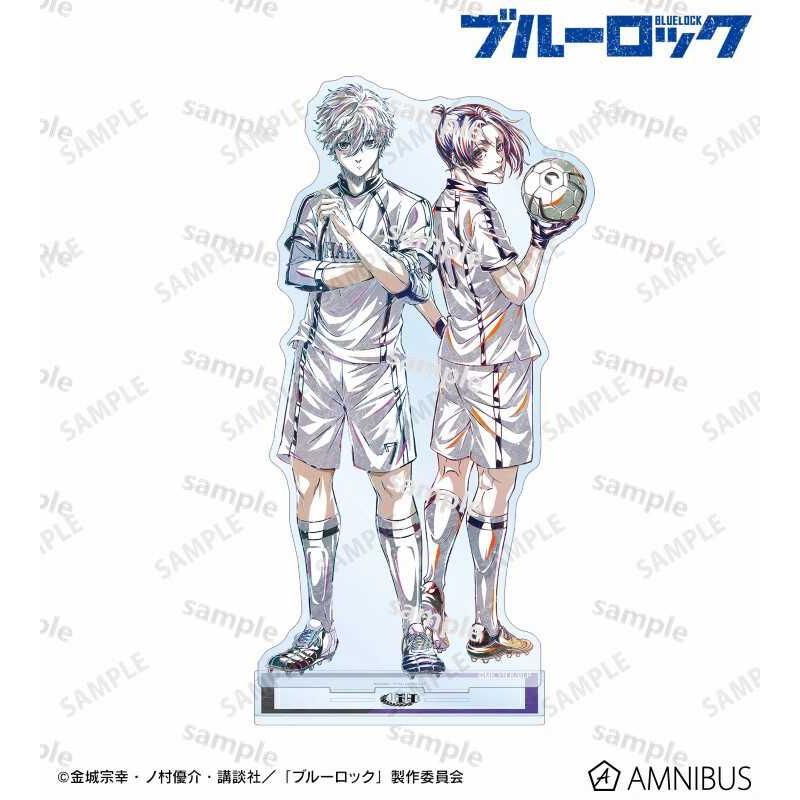 BLUE LOCK Anime Figures Seishiro Nagi Reo Mikage Cosplay Acrylic Stands Model Desk Decoration Birthday Kids Toy Fans Gift