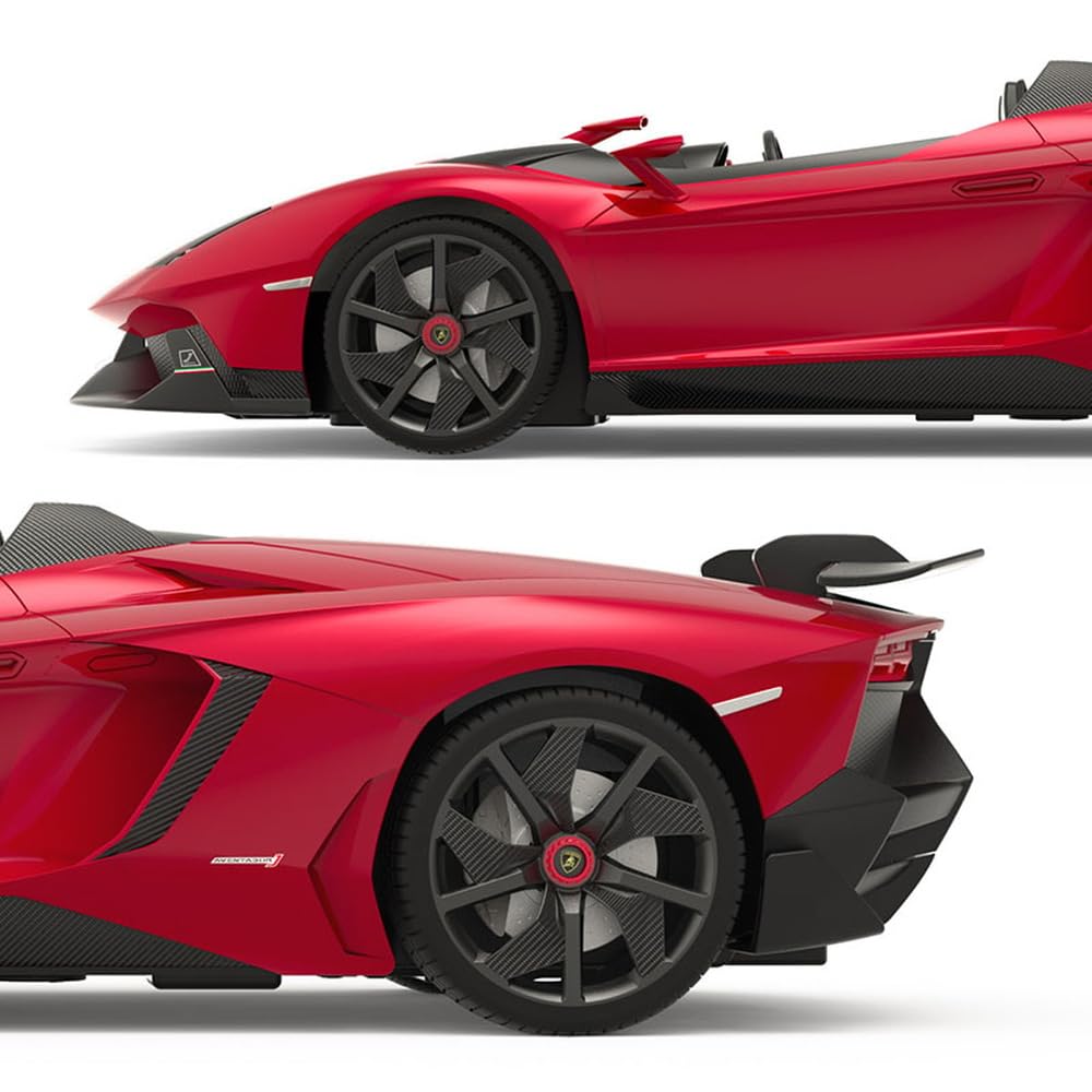 Doyusha Lamborghini Aventador J Red Electric Radio Control 14389 2.4GHz 1/12
