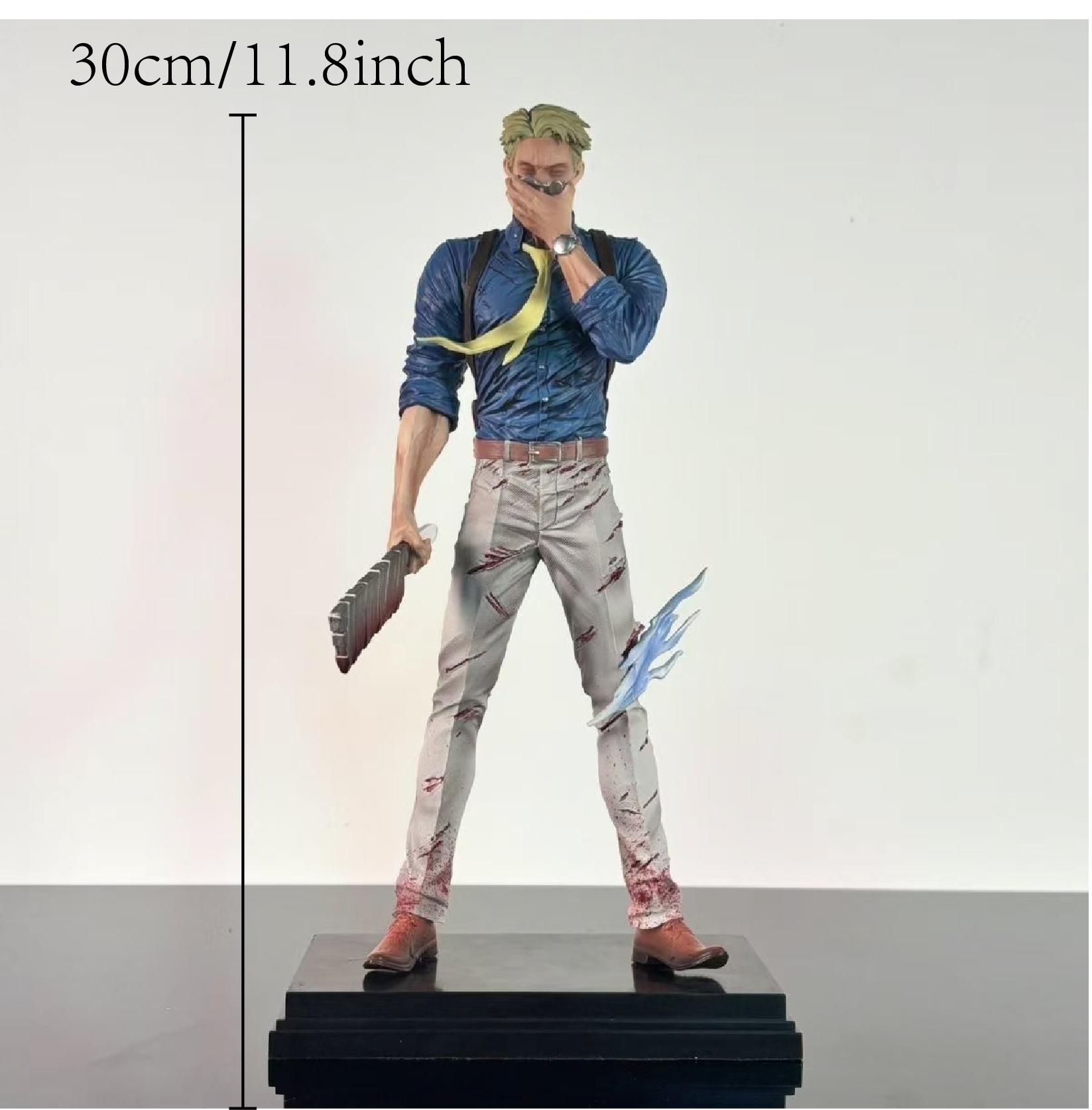 

30cm 11.8in,Nanami Kento,Miniature statues, tabletop ornaments, collectibles, small presents, Spooky Holiday and Xmas presents, festival синий