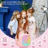 Karaoke Machine for Kids Adults, Mini Portable Bluetooth Karaoke Speaker with 2 Wireless Microphone and Lights, Birthday Gifts for Girls Ages 4, 5,