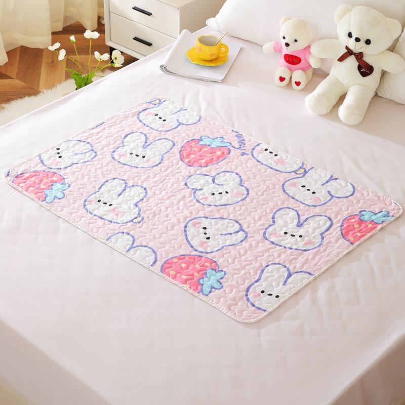 Sheep Bear Strawberry Rabbit Dog Pattern Physiological Pad Washable Mattress