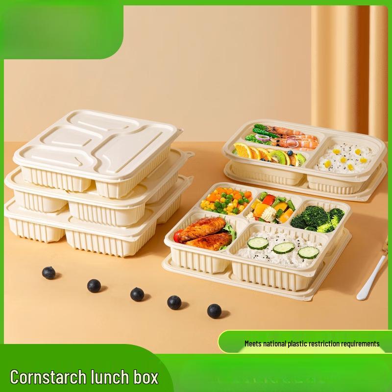 Handun Biodegradable 4-Compartment Food Container