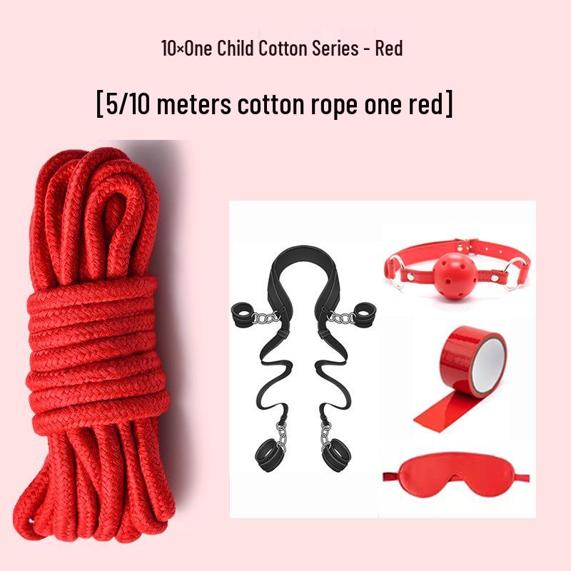 Soft Imitation Hemp Rope - Red, Pink, Black - 5 & 10 Meters - Gentle on Hands