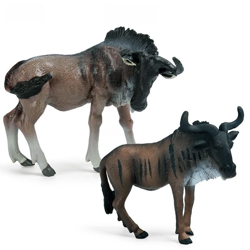 Antelope Wildlife Model Static Plastic Toy Scene Decor For Kids