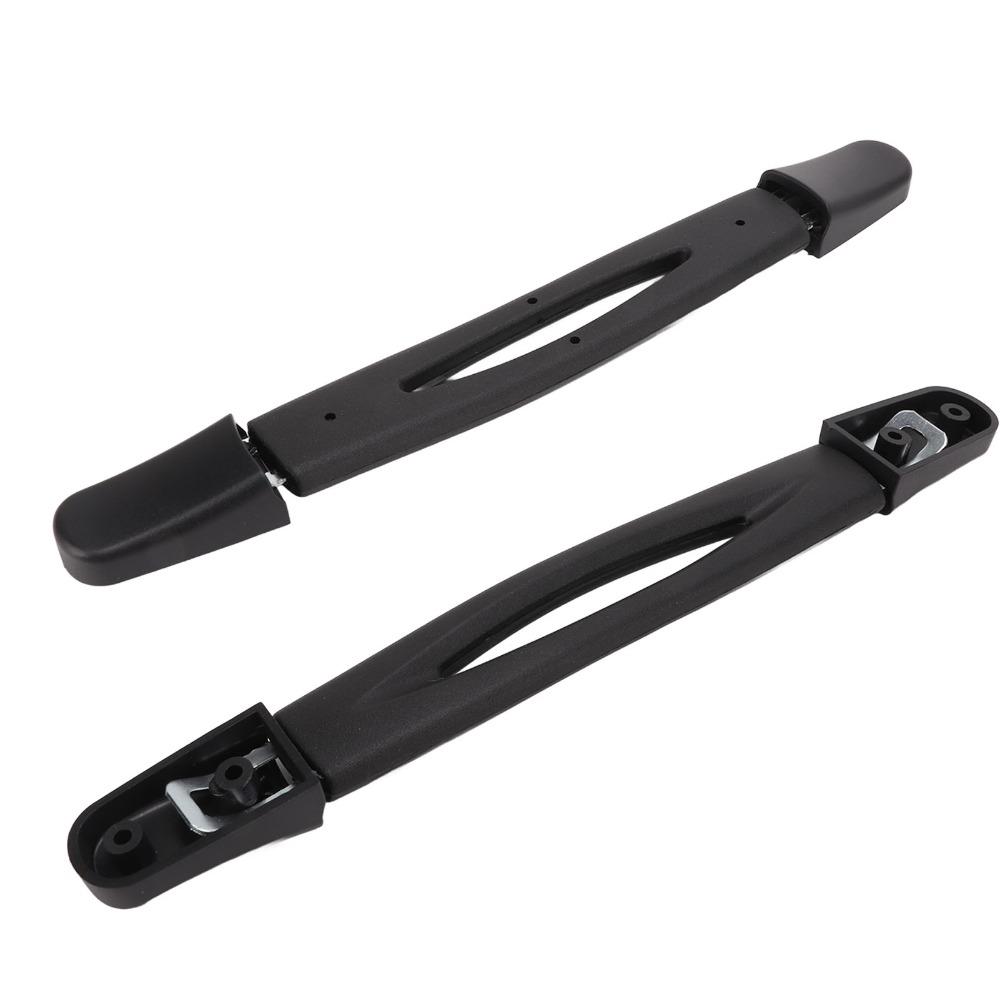 2 Pcs /Set Durable Plastic Luggage Pull Handle Flexible Easy Install Replacement Handle Luggage Handle For Repairing