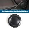Car Black Front Manual Seat Backrest Adjustment Knob 5G4881671 8K0881671 Fit For VW Seat Skoda 5G4881671 8K0881671