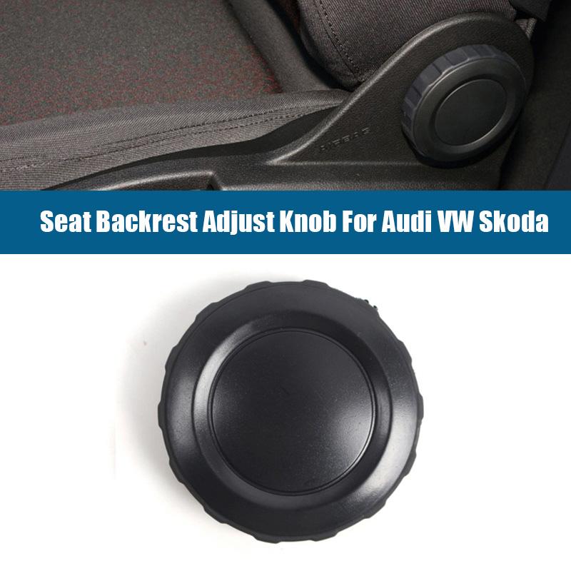 Car Black Front Manual Seat Backrest Adjustment Knob 5G4881671 8K0881671 Fit For VW Seat Skoda 5G4881671 8K0881671