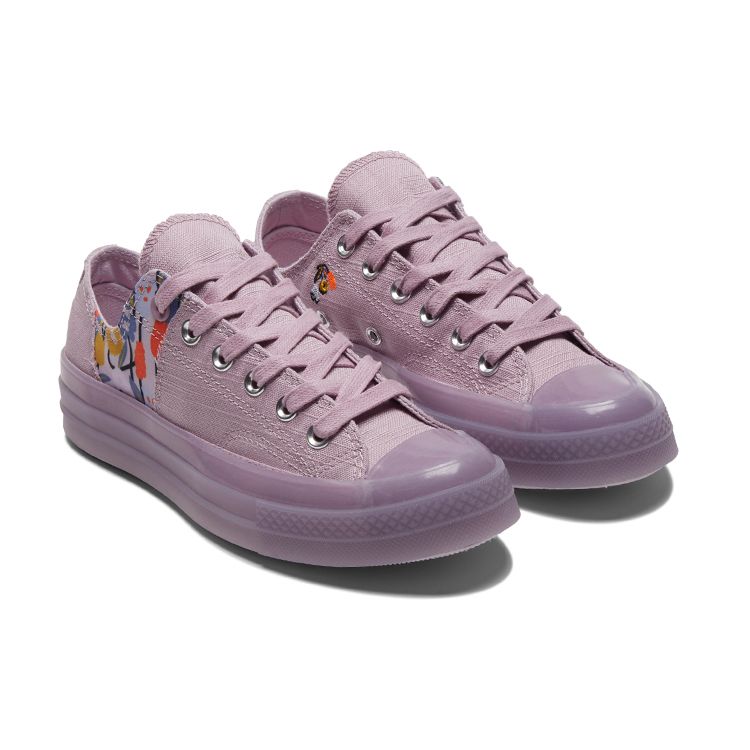 Converse Chuck Taylor All Star 1970s Casual Low Top Canvas Shoes Women Sneakers Lavender A01731C