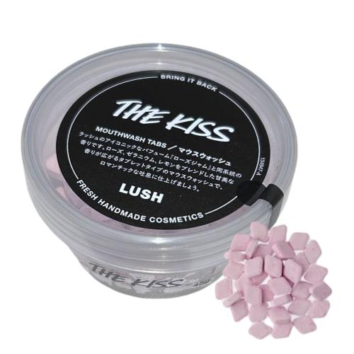 LUSH THE KISS Mouthwash, Toothpaste Tablets, Toothpaste, Oral Care, Whitening, Self-Whitening, Bad Breath Prevention