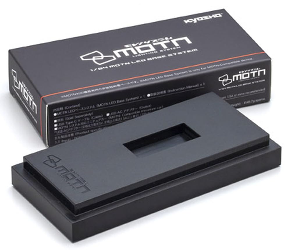Kyosho Original 1/64 [MOTN] LED Base System (Non-contact Power Supply Base) K07125