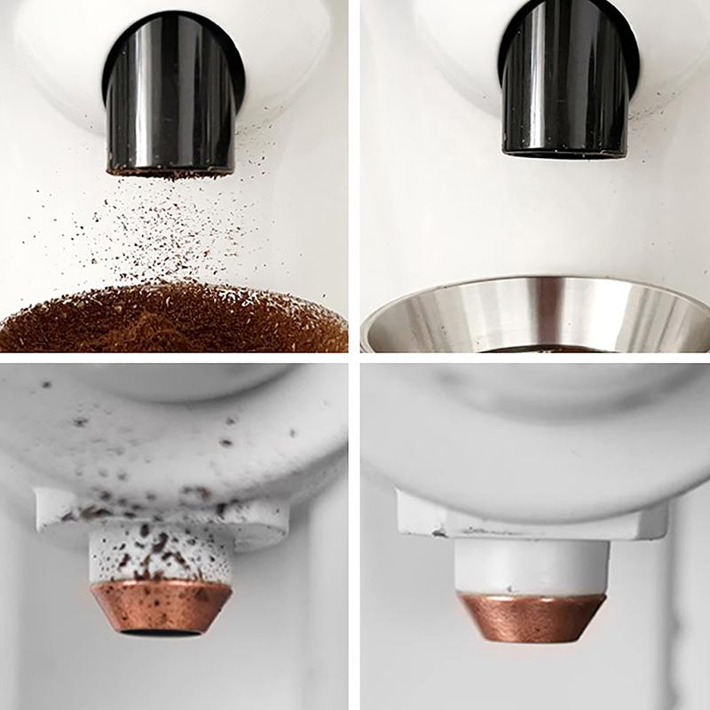 Kaffebønnesprayflaske Bærbar luftfukterpulver Antiflue og statisk elektrisitet Minisprøyte Espressokverntilbehør