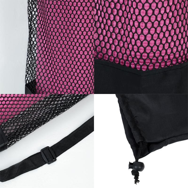 Yogamattentasche, Trainings- und Fitnessträger, Nylonnetz, Lichtzentrum, verstellbarer Gurt, Pilates, Fitness, Bodybuilding, Sportgeräte