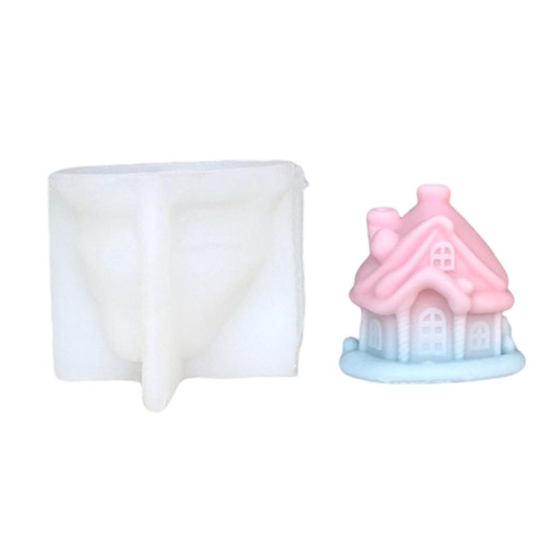 

Food Grade Silicone DIY House Shape Mould for Craft Candle Soap Chocolate Making