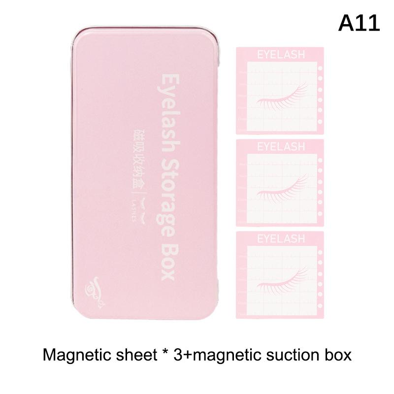 Women Magnetic Storage Box For Eyelash, False Eyelash Extension Storage Tool, Magnetic Eyelash Strips Magnetic Headband For Gift