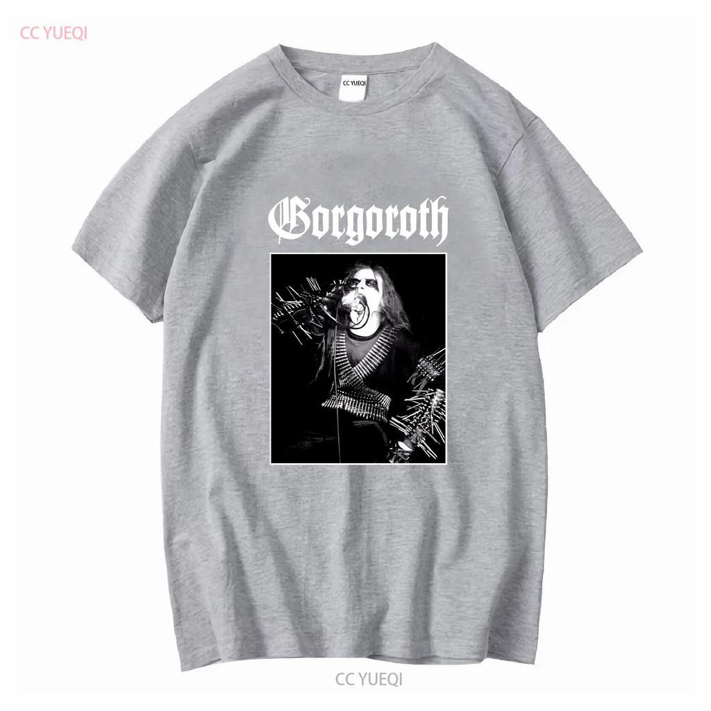 Gorgoroth The Sin Of T Shirt Cotton Black S To 5xl Md1469 Long Or Short Sleeves Vintage Washed Casual Unisex Slightly Homme