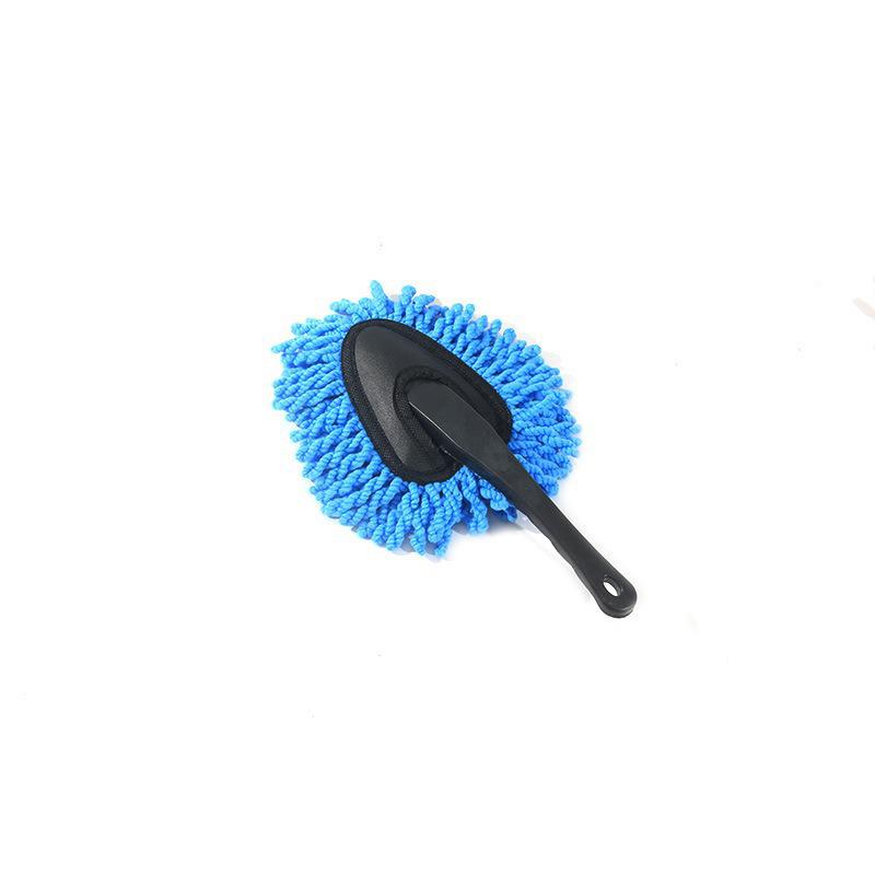 Retractable Fiber Car Wash Brush - Chenille Wax Mop for Dusting and Wiping