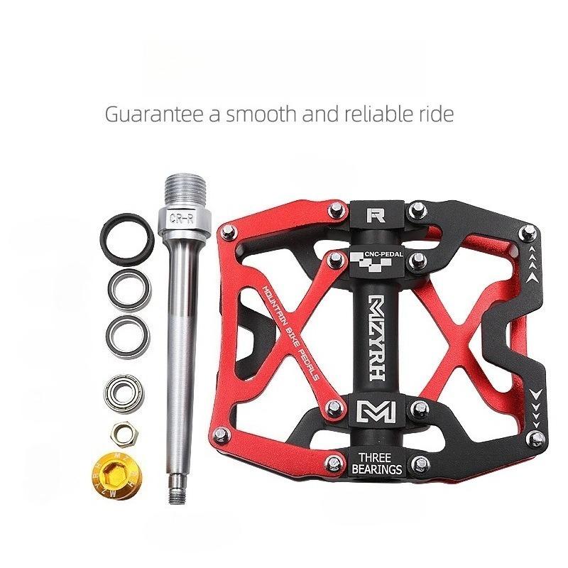 Y-06 Bicycle Pedal Ultralight Aluminium Alloy 3 Bearings Bicycle Pedals 14 Colors Road MTB Pedals Waterproof Bicycle Parts