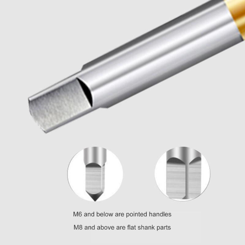 Straight Shank Taps Designed For Efficient Stainless Steel Threading On Machine Enhances Durability In Machine Threading