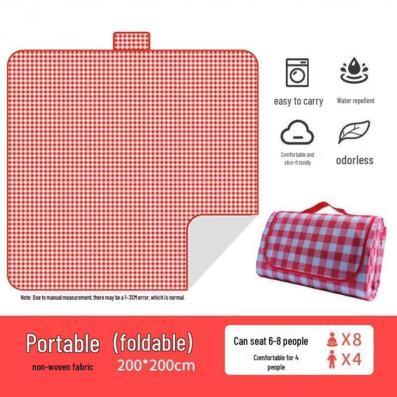 INS Style Outdoor Waterproof Portable Picnic Mat