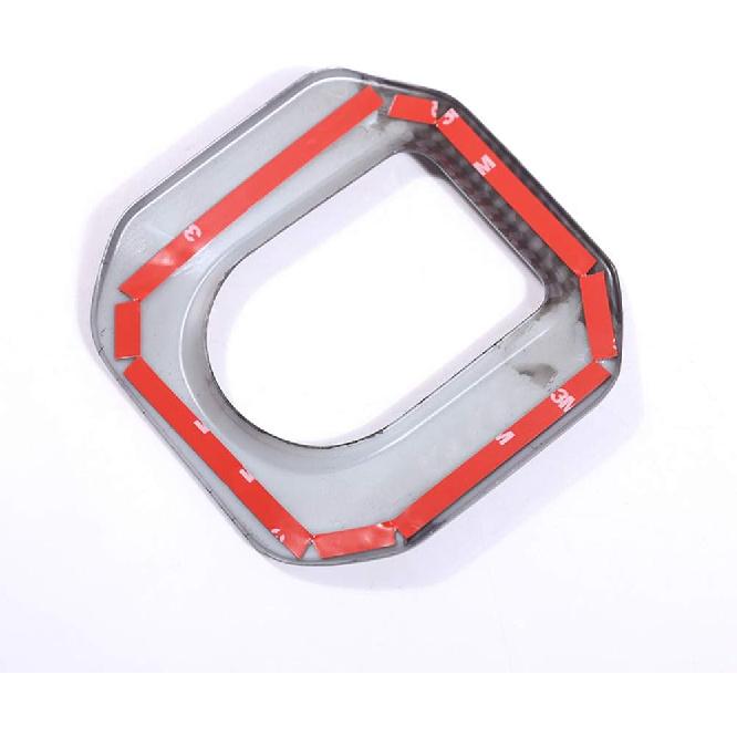 for Land Rover Range Rover Evoque 2012-2017, Carbon Fiber Style ABS Plastic Gear Shift Frame Cover Trim Car Accessories