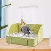 Automatic Circulation Automatic Bird Bath Detachable Bird Shower Fountain for Small Birds