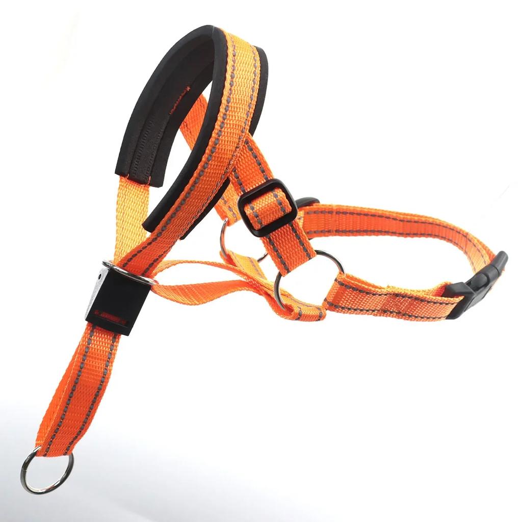 Breathable Anti-Bark Muzzle Set with Reflective Strips - Summer-Ready Dog Training Collar & Leash Combo