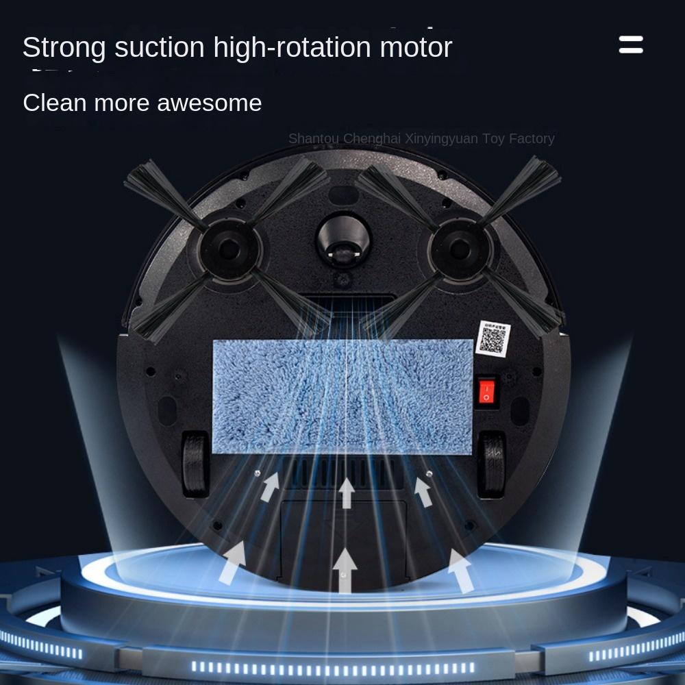 Smart Home Sweeping Robot Bluetooth APP Connected To Mobile Phone Strong Vacuum Sweeping Multi-function Cleaning Machine