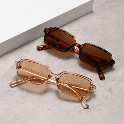 Sunglasses Fashion Female New Retro Square Small Frame Outdoor Sunglasses Anti-blue Light Glasses Simple Men's Glasses Premium