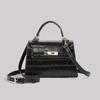 Piccola Borsa, Nuovo Stile Versatile da Donna, Borsa da Donna, Senso di Alta Gamma, Monospalla a Tracolla, Borsa a Mano Kelly alla Moda e di Stile