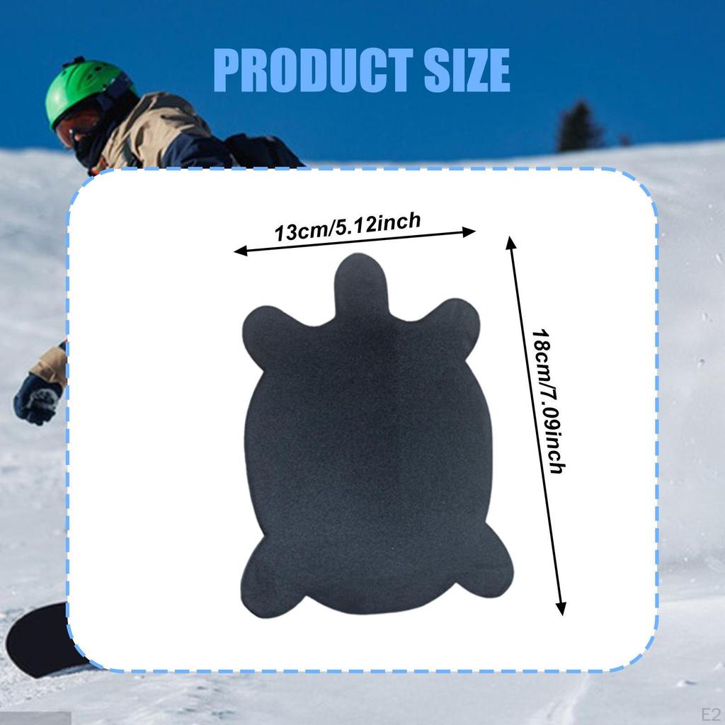 2 Pieces Snowboard Protection, Shock Absorbing, Neoprene, Professional Padded Ski Boot Liners Shin