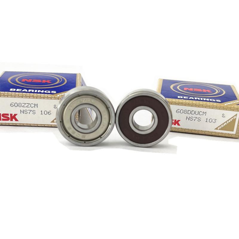 Japan NSK Bearing 5/10Pcs 608ZZ 608DDU High Speed Ball Bearing 608zz ABEC-7 8x22x7 mm roller skates Bearing 608