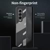 For Samsung Z Fold 4 Transparent Plating Fashion Cover Case For Samsung Galaxy Z Fold 4 Fold4 Zfold4 Glass Film Coque