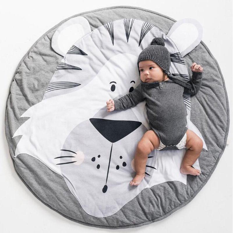 Round 3D Animal Play Mat & Baby Crawling Blanket – 21 Designs