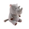 Plüsch Nashorn Spielzeug Tier Puppe Geschenk für Kinder Schlaf Kuscheltiere für Kinder