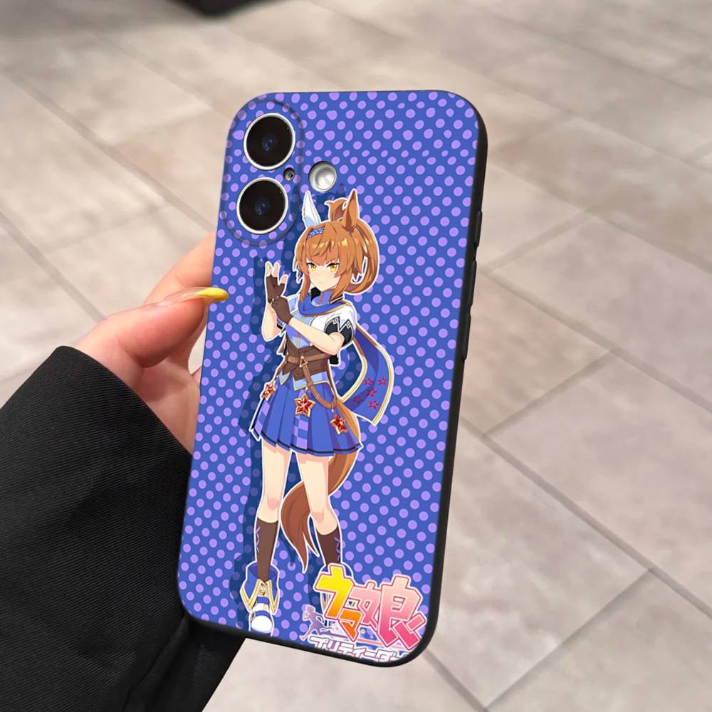 

Classic P-Pretty Anime D-Derby Phone Case For IPhone 16 17 Air 15 14 13 12 11 Pro Max 16E Plus Fundas iPhone 14 pro
